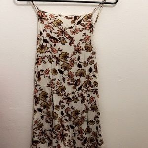 Kendall & Kylie Floral Print Scallop Hem Romper